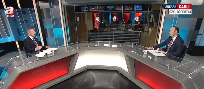 AK Parti Genel Başkan Yardımcısı Erkan Kandemir A Haber'e konuştu (Ekran görüntüsü / A Haber)