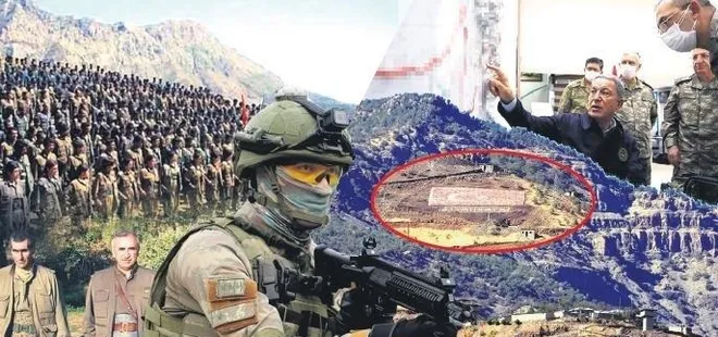 Teröristlerin toplantı yeri Şahinkaya artık Mehmetçik’in hakiminde!