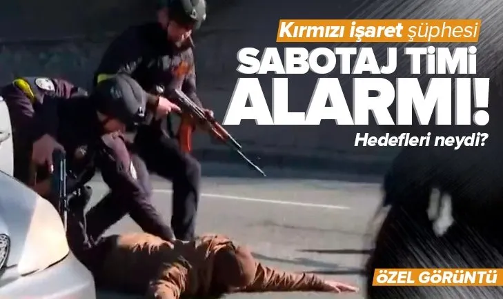 Kiev sokaklarında hareketli anlar! Ukrayna askerleri şüpheli araca müdahale etti