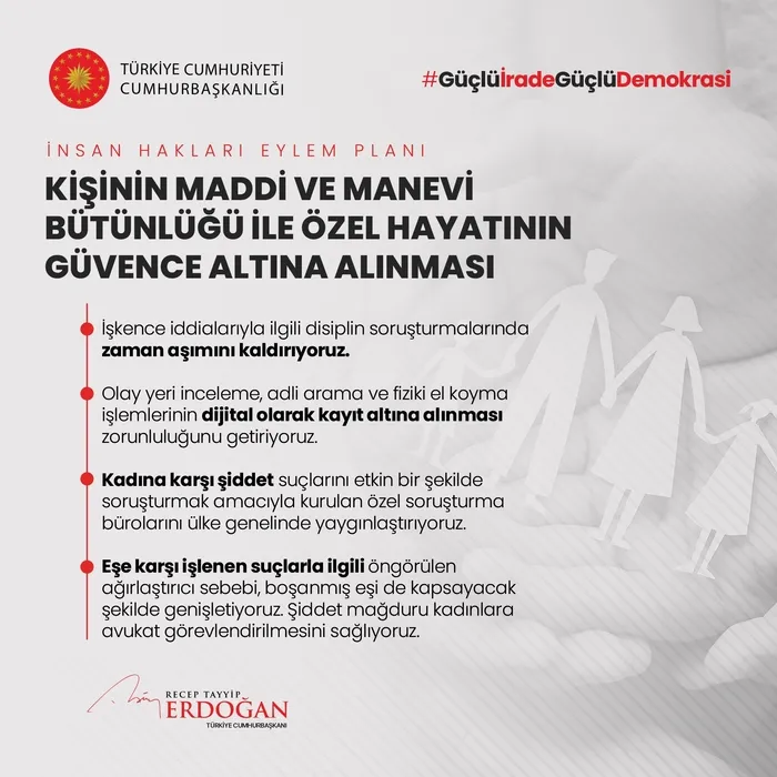 Başkan Erdoğan’dan İnsan Hakları Eylem Planı Tanıtım Toplantısı’nda önemli açıklamalar