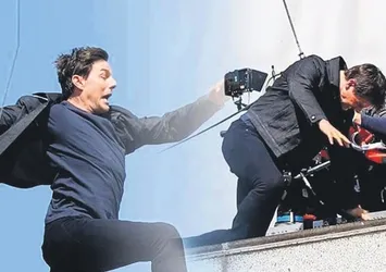55’lik Tom Cruise sette yaralandı