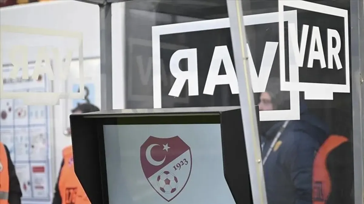 Süper Lig'de 6. haftanın VAR kayıtları açıklandı