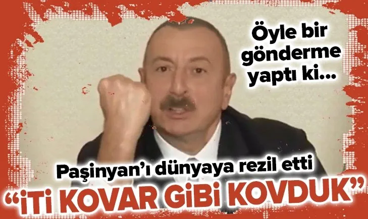 Aliyev böyle duyurdu: Paşinyan anlaşmayı sıçan gibi imzalayacak