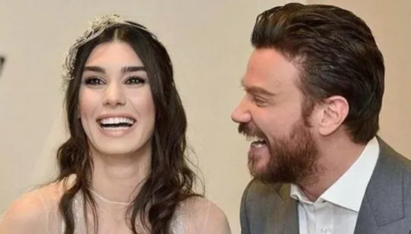 Sinan Akçıl’dan oyuncu eşi Burcu Kıratlı’ya öpüşme yasağı