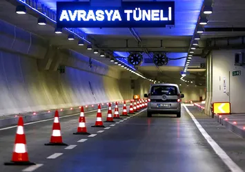 Avrasya Tüneli bakım onarım çalışmaları için hizmete kapatıldı