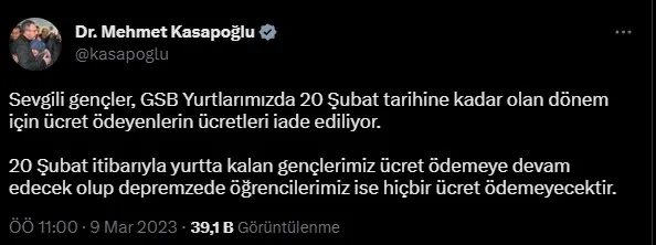 bakan-kasapoglu-duyurdu-kyk-yurtlarinin-paralari-ogrencilere-iade-ediliyor-1678350985193.jpg Bakan Kasapoğlu duyurdu: KYK yurtlarının paraları öğrencilere iade ediliyor - 1
