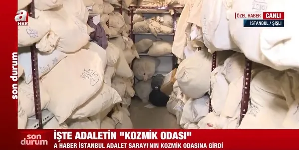 A Haber İstanbul Adalet Sarayı'nın kozmik odasını görüntüledi - 2