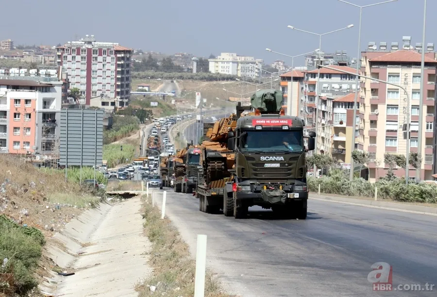 Suriye sınırına askeri sevkiyat 1