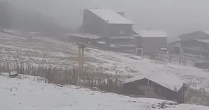 Uludağ beyaza büründü!