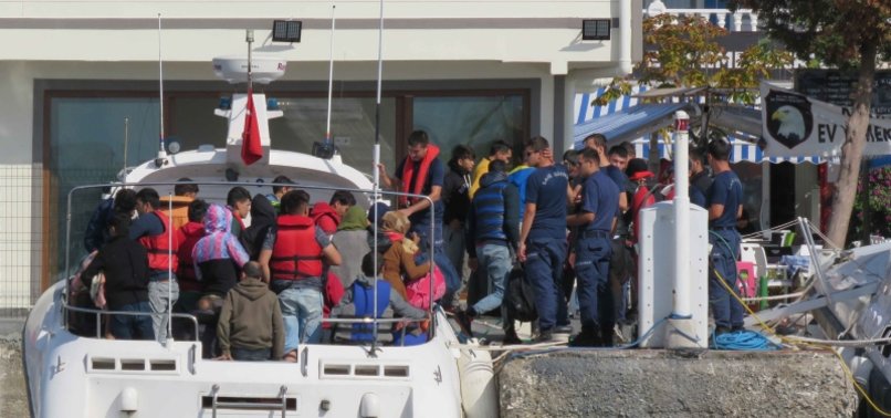 Yunanistan'a kaçmak isteyen 92 göçmen Çanakkale'de yakalandı