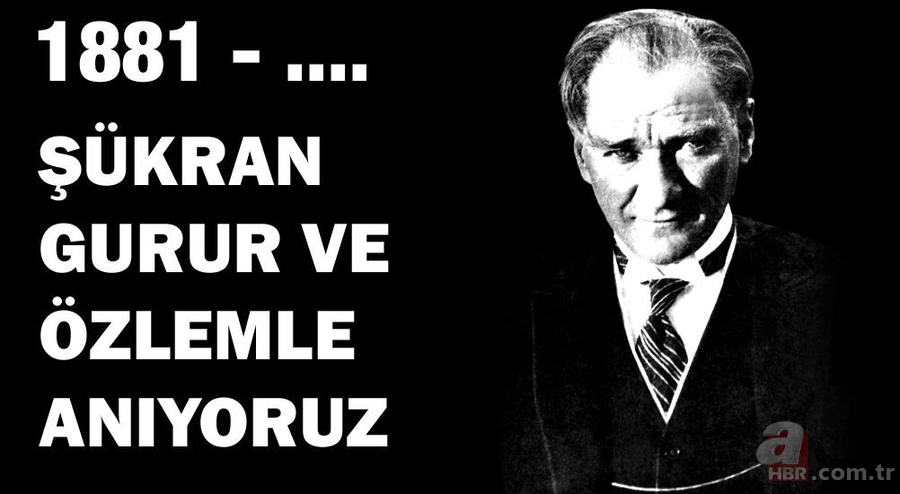 En güzel 10 Kasım mesajları! 10 Kasım Atatürk'ü anma gününe özel mesajlar 15