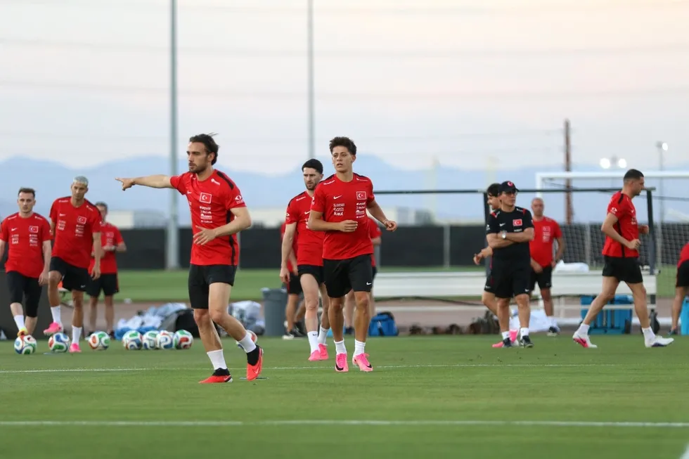 Milli Takım Paraguay maçının hazırlıklarına başladı - 1