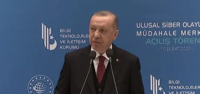 Son dakika: Başkan Erdoğan’dan Siber Olaylara Müdahale Merkezi açılış töreninde önemli açıklamalar