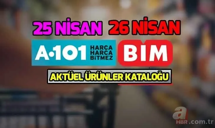 bim aktuel urunler katalogu 26 nisan ve