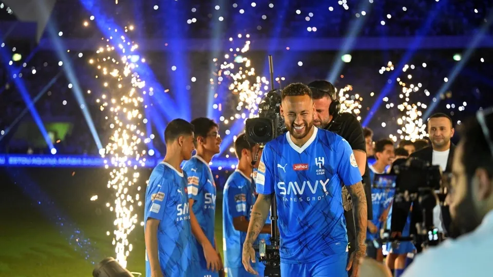 ⚽“Kral” Neymar! ⚡Al Hilal’de böyle tören görülmedi