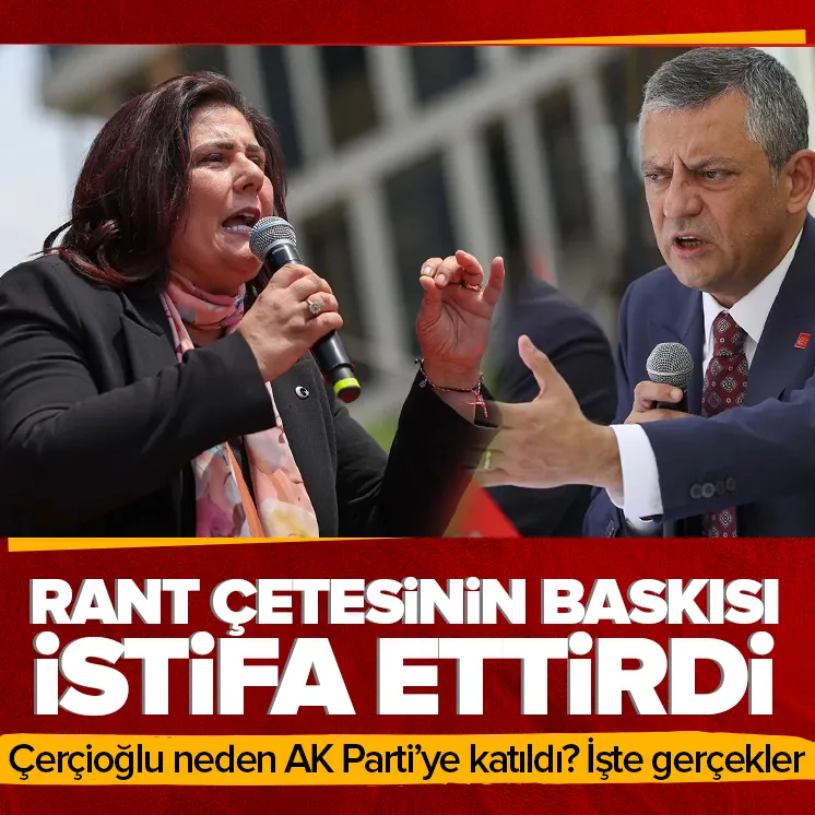Özlem Çerçioğlu’na CHP eziyeti! Rant çetesi istifa ettirdi