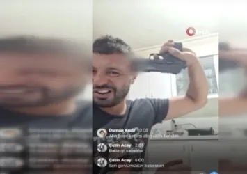Son dakika | Canlı yayın yaptığı sırada kendini vurdu! İşte tüylerinizi diken diken edecek o anlar