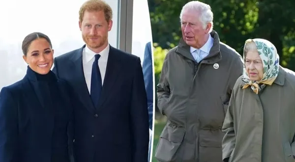 Prens Harry ve eşi Megan Markle 2 sene sonra ilk defa Kraliçe 2. Elizabeth ile buluştu