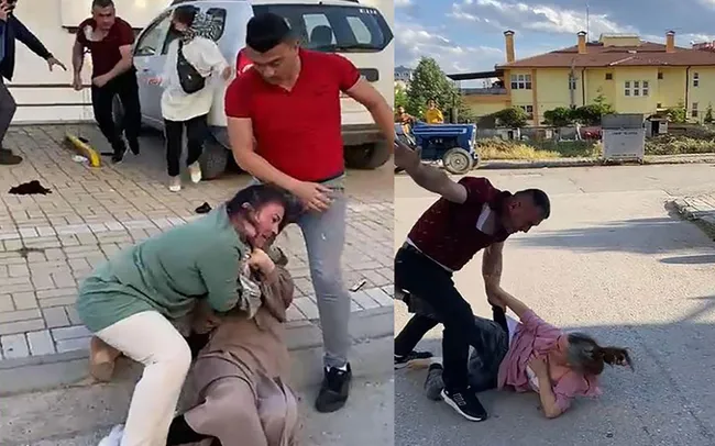 Çankırı’da boşanan çift ve yakınları arasında mal kavgası çıktı! - 4