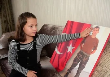 Şehit kızından duygulandıran mektup