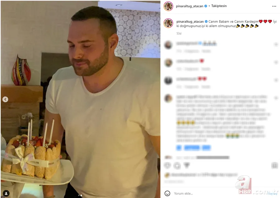 Pınar Altuğ'un paylaşımı olay oldu! İşte Pınar Altuğ'un babası ve kardeşi 7