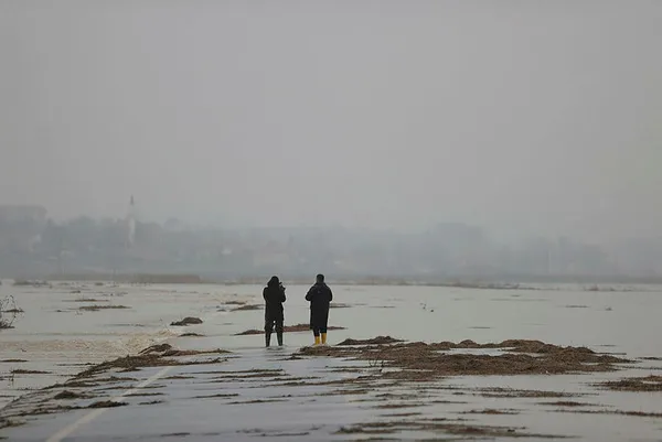 Turuncu alarm verilen Ergene Nehri taştı - 5