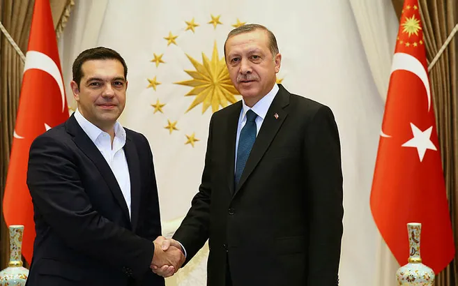 Yunanistan Başbakanı Çipras Ankara'da