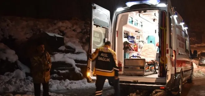 Bitlis'te ekipler 7 aylık bebek için seferber oldu