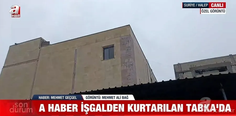 A Haber YPG’nin infazlar yaptığı hapishanede! Teröristler geride yıkım bırakıyor 13
