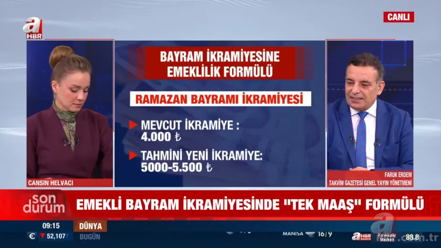 Emekliye 2'si bir arada ikramiye formülü: Bu tarihleri kaçıranlara ödeme yok 3