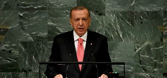 Son dakika: Başkan Erdoğan, BM Genel Kurulu’nda dünyaya seslendi: Yunanistan Ege’yi mülteci mezarlığına çevirmektedir