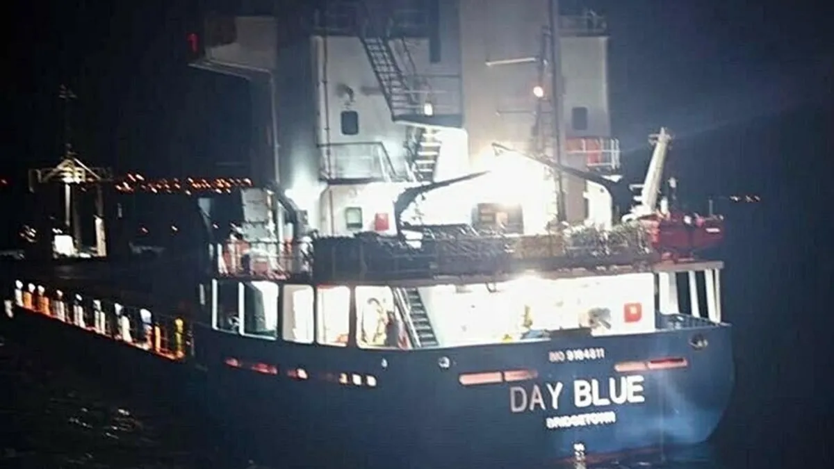 Çanakkale Boğazı'nda gemi arızası: Güvenli şekilde demirletildi