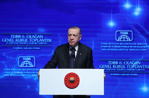 Son dakika: Başkan Erdoğan’dan Türk Dünyası Belediyeler Birliği 6. Olağan Genel Kurulu’nda önemli açıklamalar