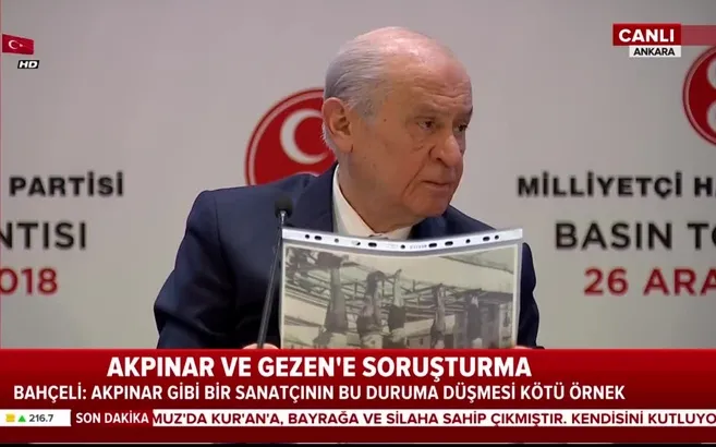 Bahçeli'den Metin Akpınar'a flaş çağrı!