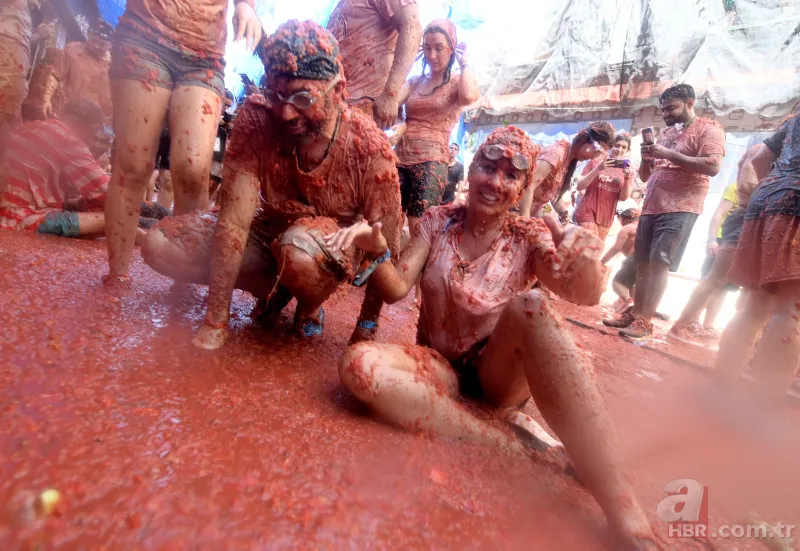 20 bin kişi 130 ton domates: La Tomatina! "Sanki yeniden doğuyoruz" 3