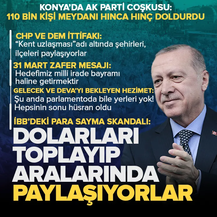 Erdoğan’dan İBB’deki para sayma görüntülerine sert sözler