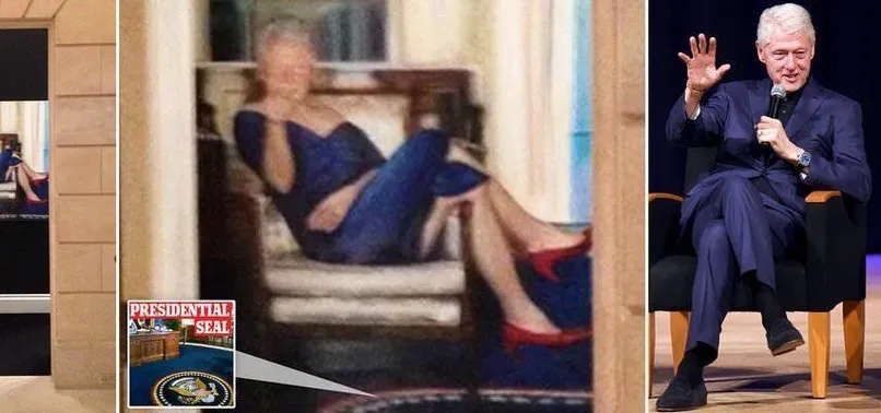 Sapık milyarder Epstein’le ilgili bir skandal daha! Bill Clinton'un kadın elbisesi ile...
