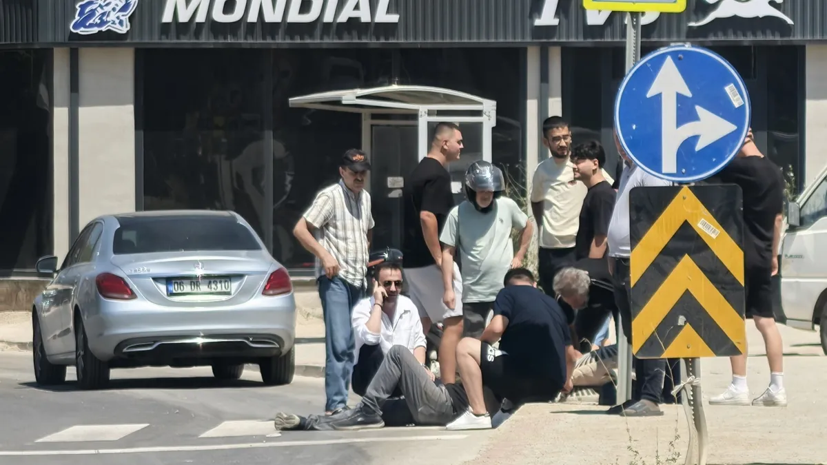 Cip ile elektrikli bisiklet çarpıştı: 1 yaralı