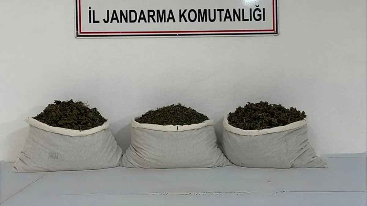 Diyarbakır'da 15 kilogram skunk ele geçirildi!