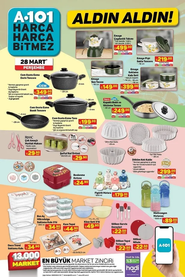 A101'den mangalcılara özel indirim! 29 Mart 2024 aktüel kataloğunda yüzlerce ürünün fiyatını indirdi - 1