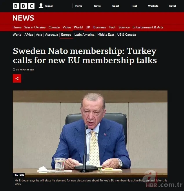 Başkan Erdoğan’ın resti dünya manşetlerini süsledi! 5