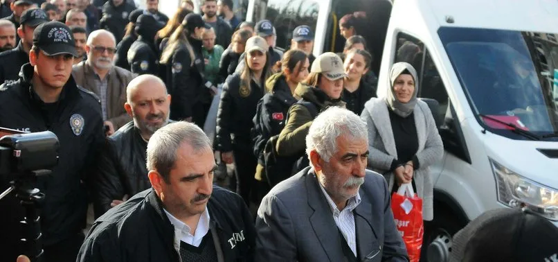 Kocaeli'de PKK/KCK operasyonunda gözaltına alınan 22 şüpheli adliyede