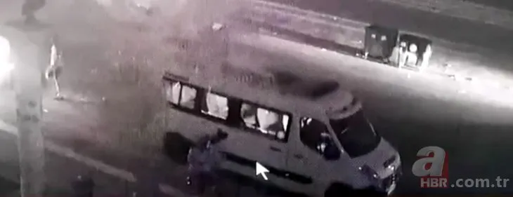 Mersin’deki saldırıdan yeni görüntüler: Teröristin sırtındaki çantayı patlatma anı kamerada