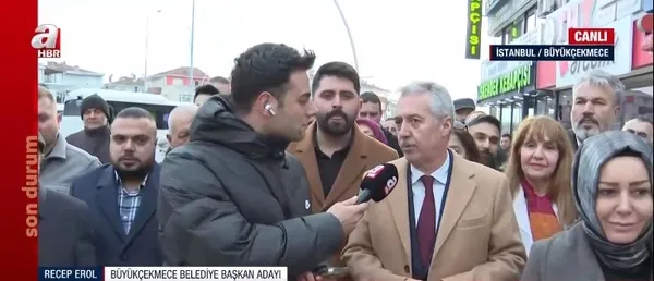 Cumhur İttifakı Büyükçekmece Başkan Adayı Recep Erol A Haber’de! Projelerini tek tek anlattı