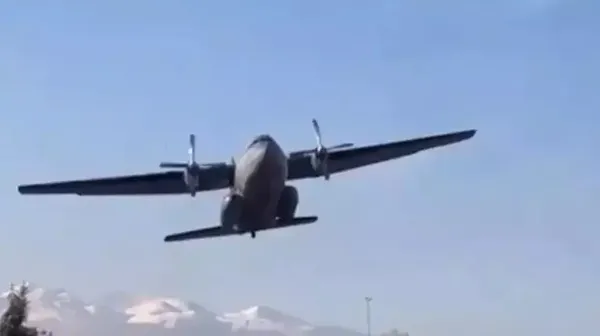 Son dakika | C-160 kargo uçağı acil iniş yaptı - 2