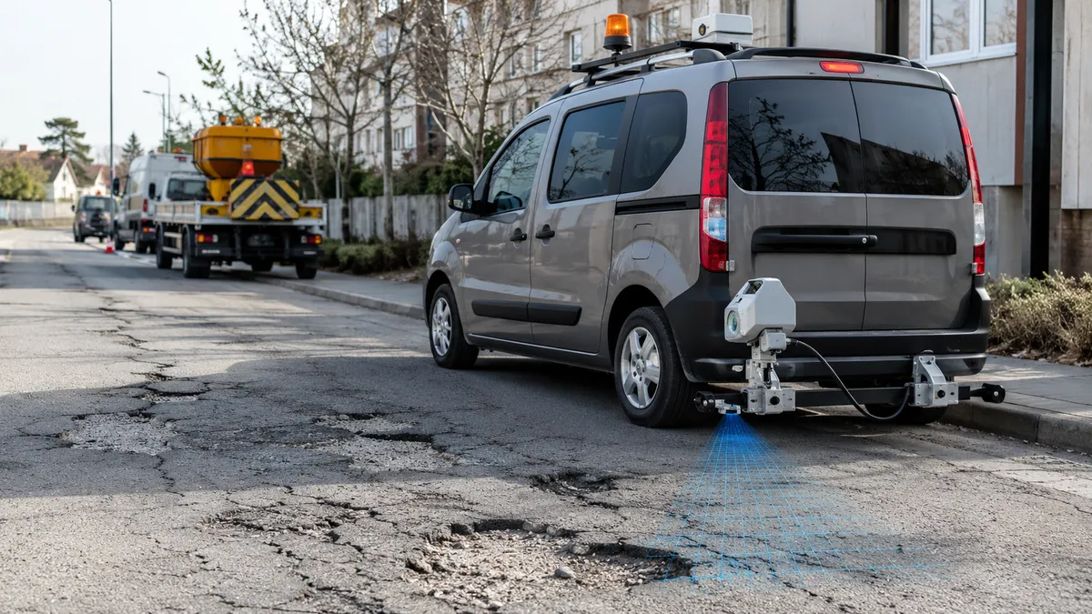 Öğrenciler geliştirdikleri cihazı gerçek yol koşullarında test etti. (Fotoğraf: A Haber)