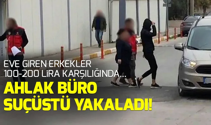 balikesir de fuhusa ahlak buro baskini