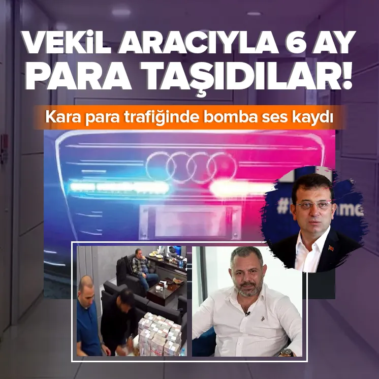 Vekil aracıyla 6 ay boyunca para taşıdılar