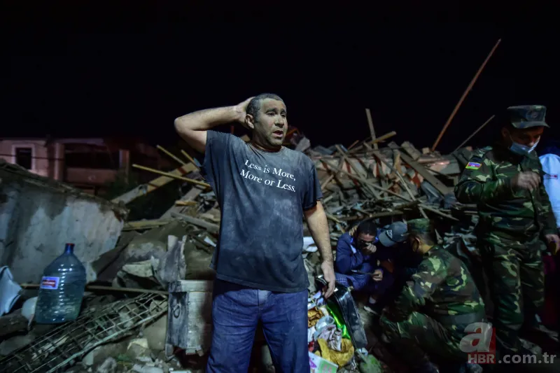 Terör devleti Ermenistan sivilleri uykularında vurdu! Hasar gün ağarınca ortaya çıktı 12