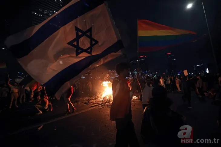 İsrail’de yargı reformu protestoları | Netanyahu’nun evinin önündeki barikat yıkıldı! İç savaş tehlikesi: Yüz binler sokağa döküldü! İşte İsrail’deki son durum